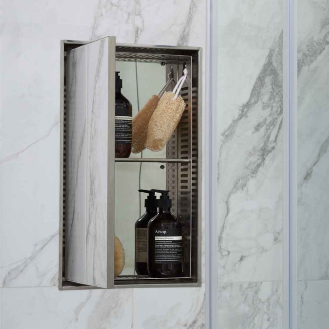 Framed No-See Shower Niche [Luxe]