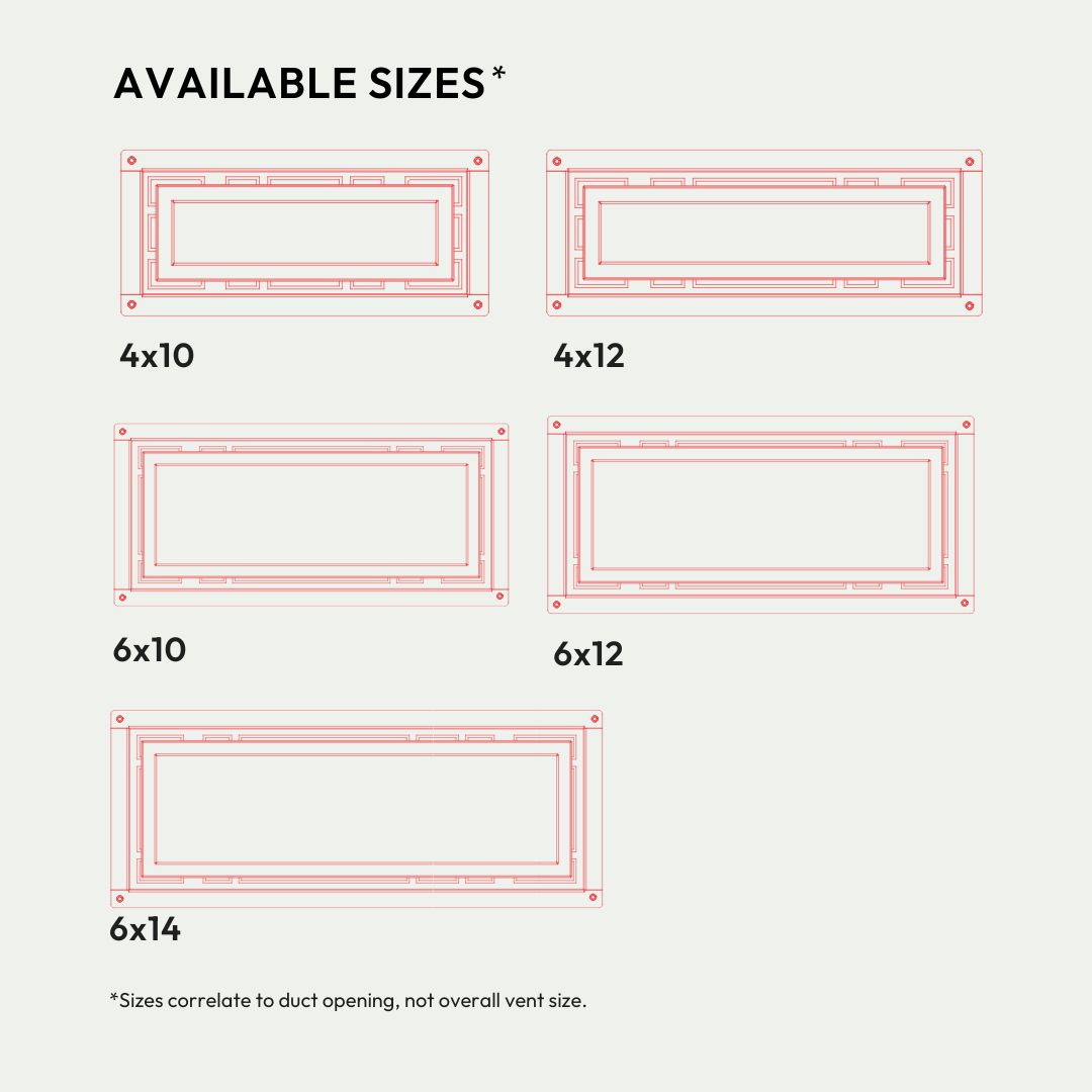 Flush Floor Vent [Luxe+]