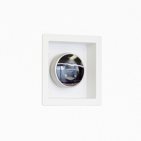 Aria Vent Drywall W.C. Niche, Satin White (13 inch x 30 inch), Size: 13 x 30