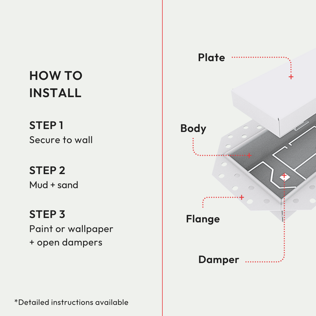 Flush Wall Vent [Luxe]