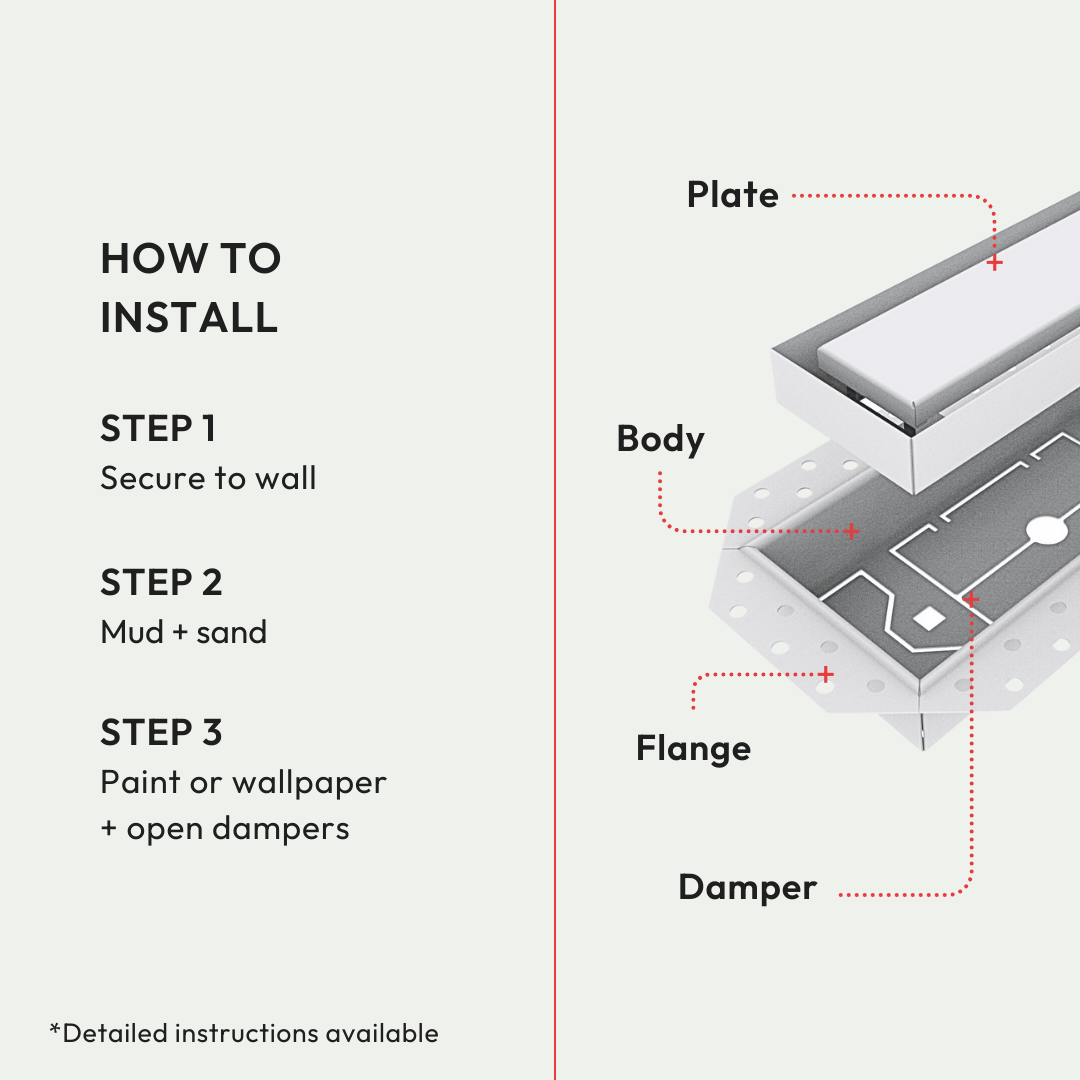 Flush Wall Vent [Luxe+]