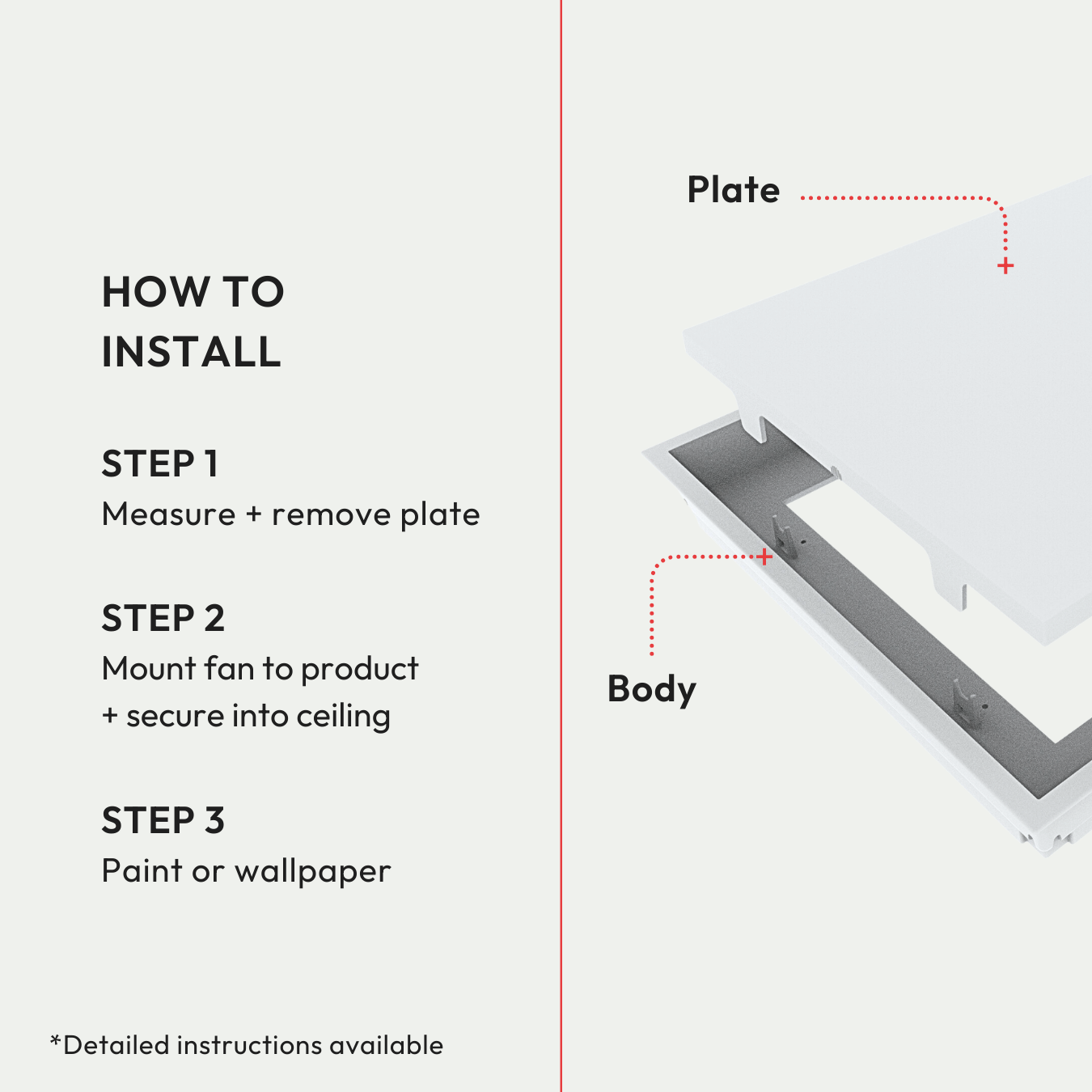 Framed Exhaust Mount [Lite]