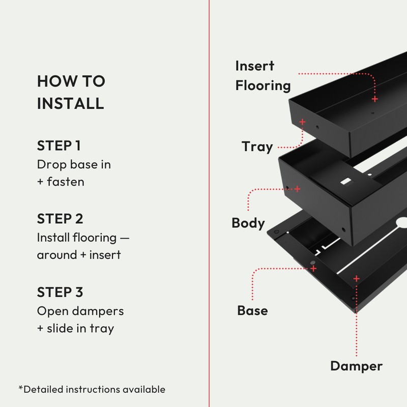 Flush Floor Vent [Luxe]