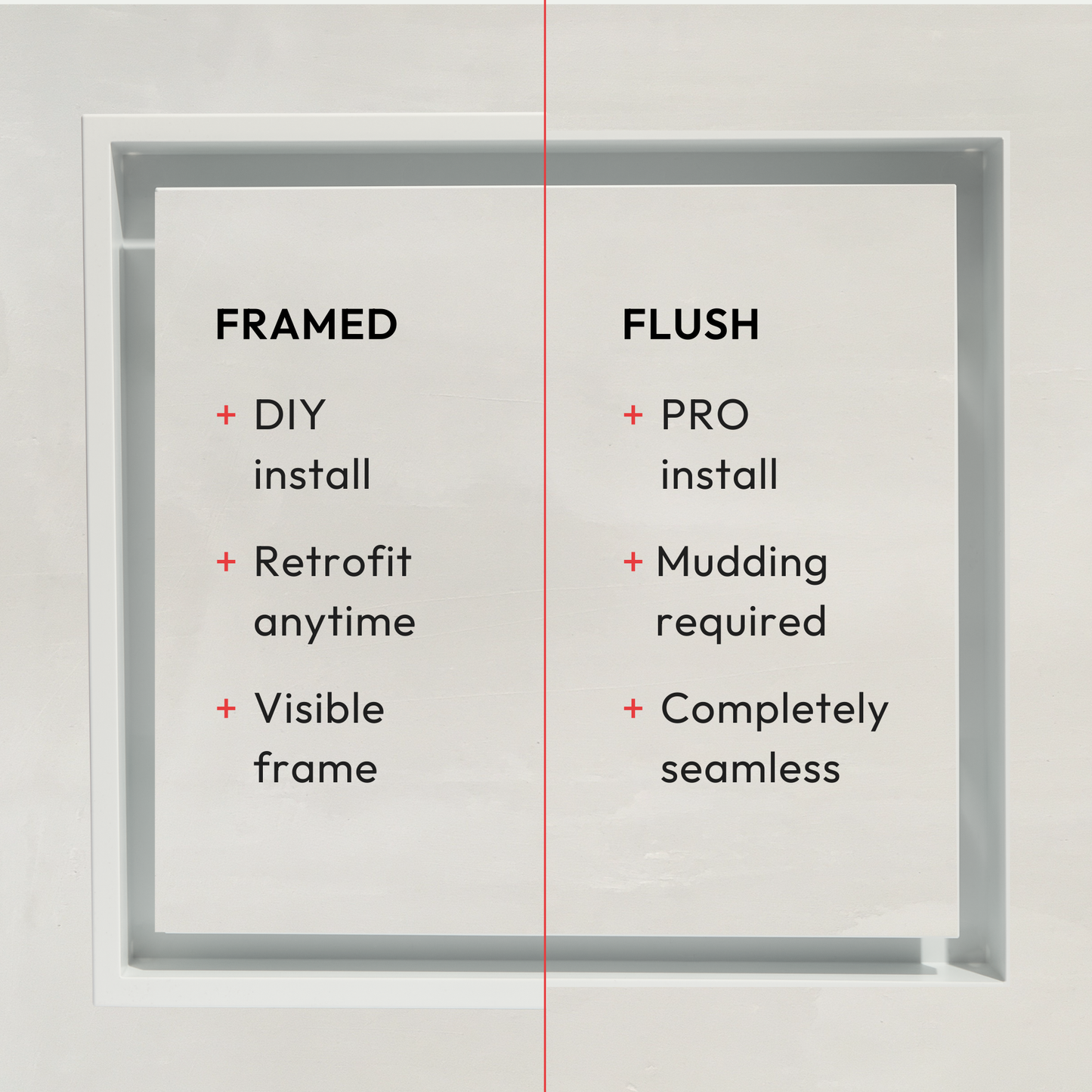 Framed Exhaust Mount [Luxe]