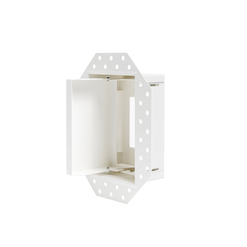 Flush Drywall No-See Receptacle Mount [Luxe]