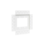 Aria Vent Drywall Receptacle Mount – 3 Gang, Steel Luxe Model For Flush Wall Plate Installation