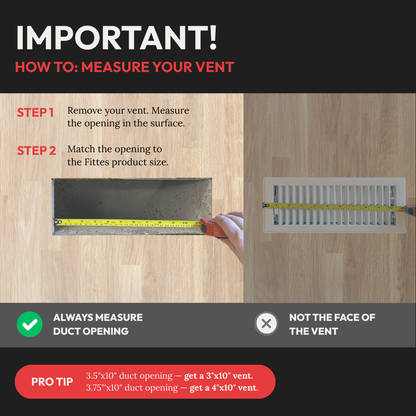 Flush Floor Vent [Luxe]