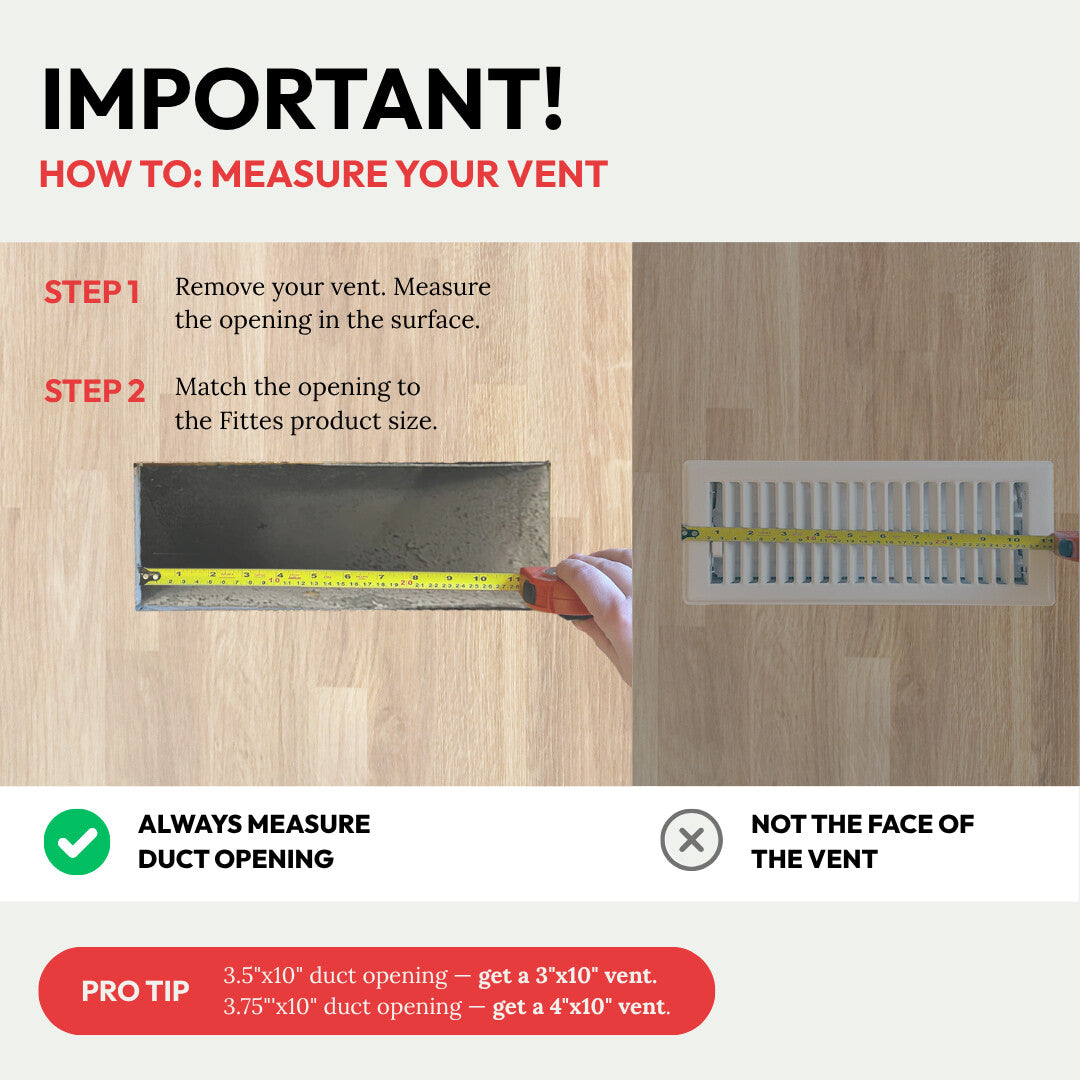 Framed Floor Vent [Lite] - Aria Lite – Fittes USA Inc.
